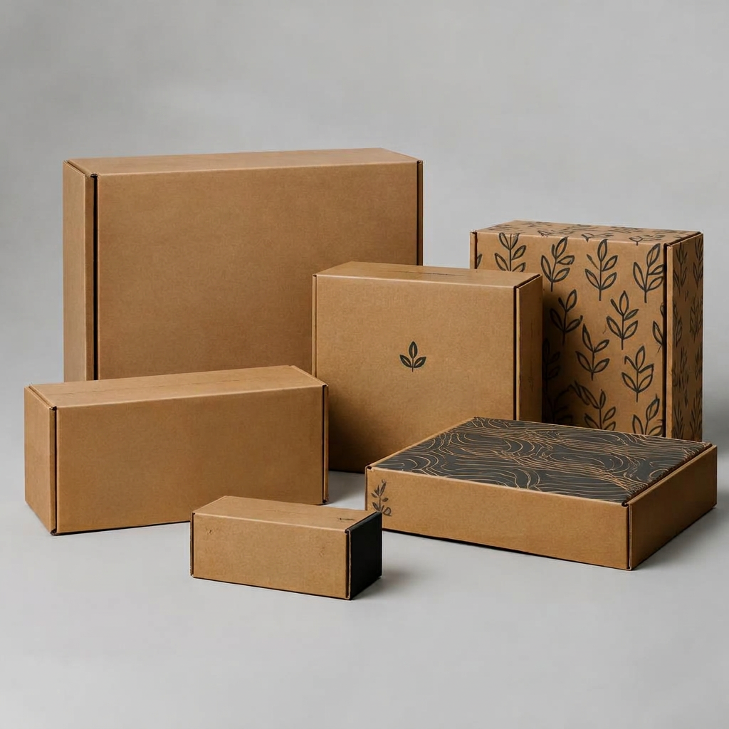 Kraft cardboard packaging